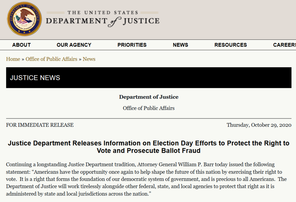 DOJ press release voting Oct. 29th.png