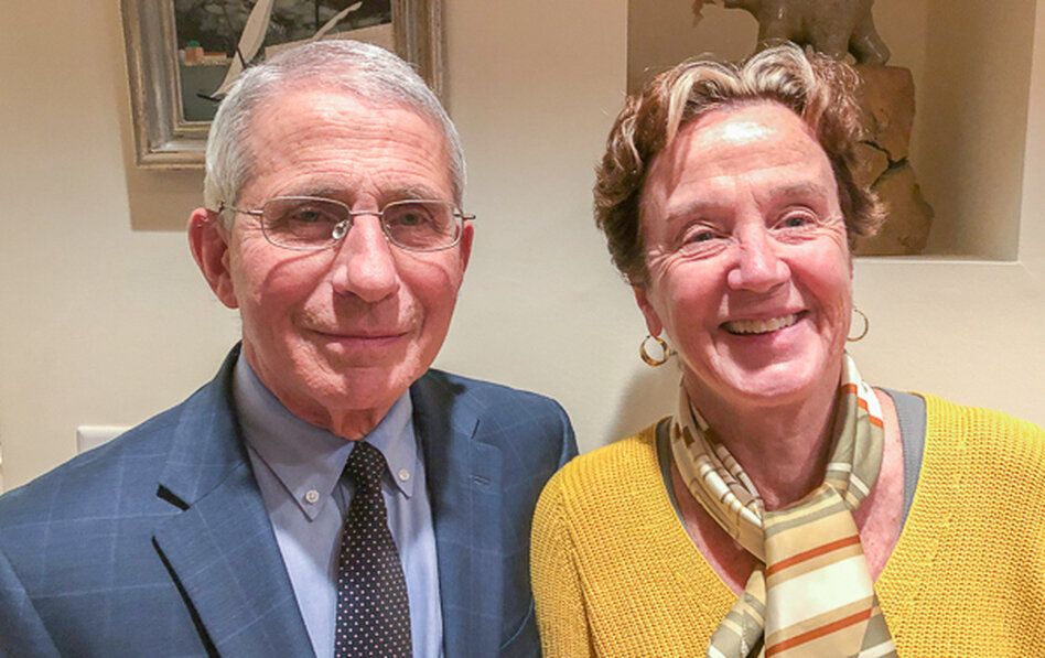 Dr. Fauci's wife's secret plan to put psych drugs in drinking water