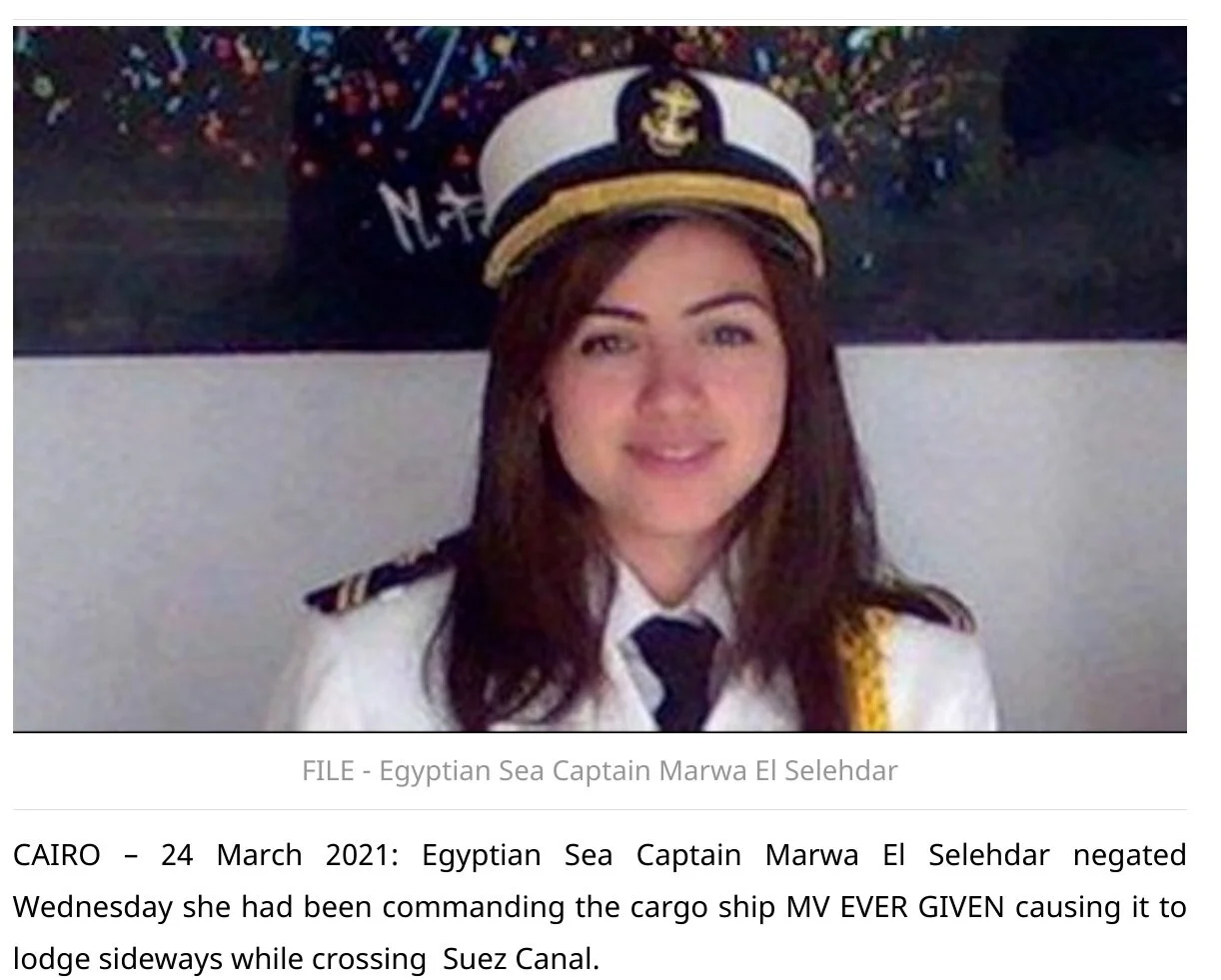 What hazardous materials are on the ship that got stuck in ...