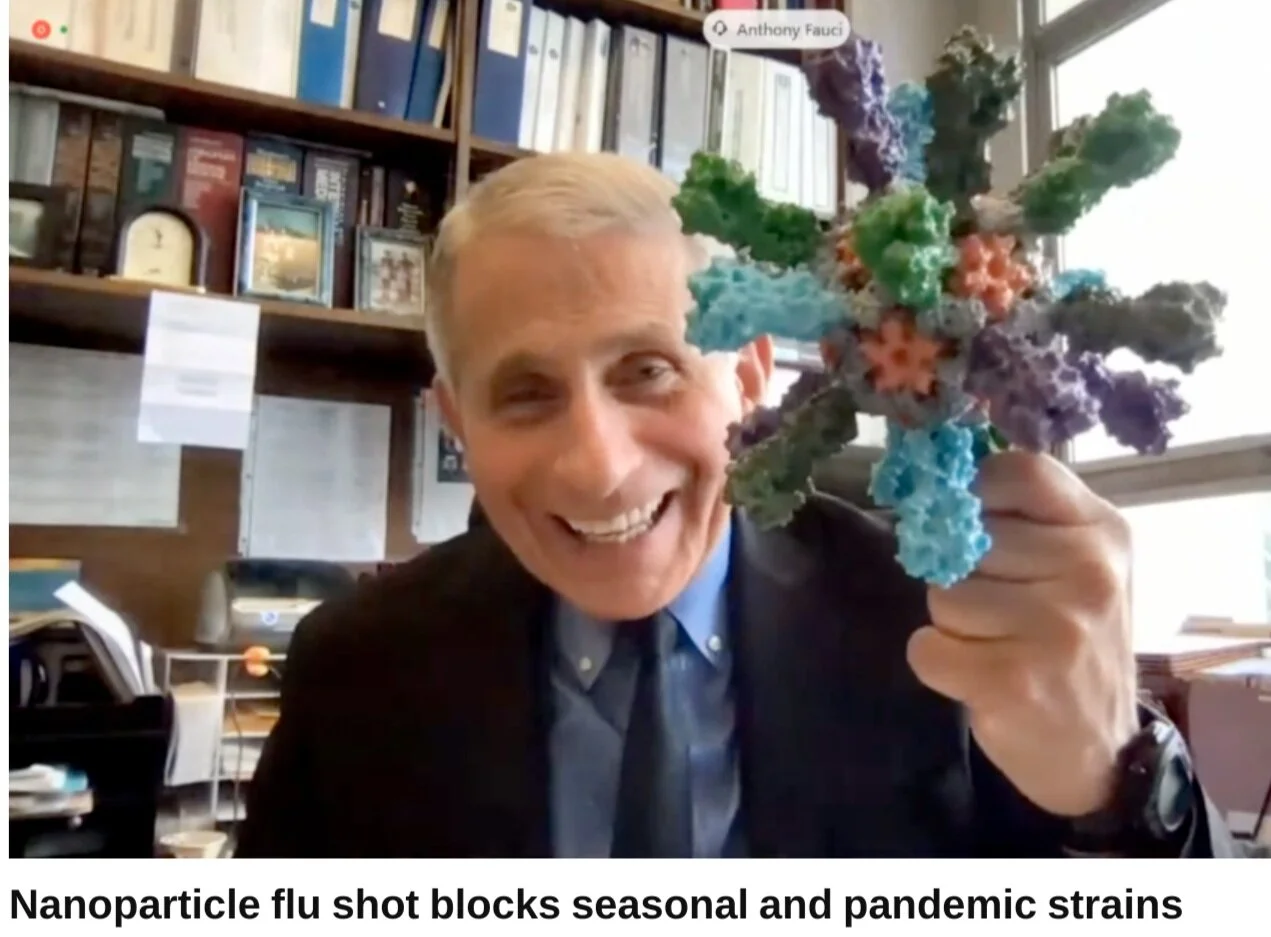 Fauci starts peddling next year's flu shot