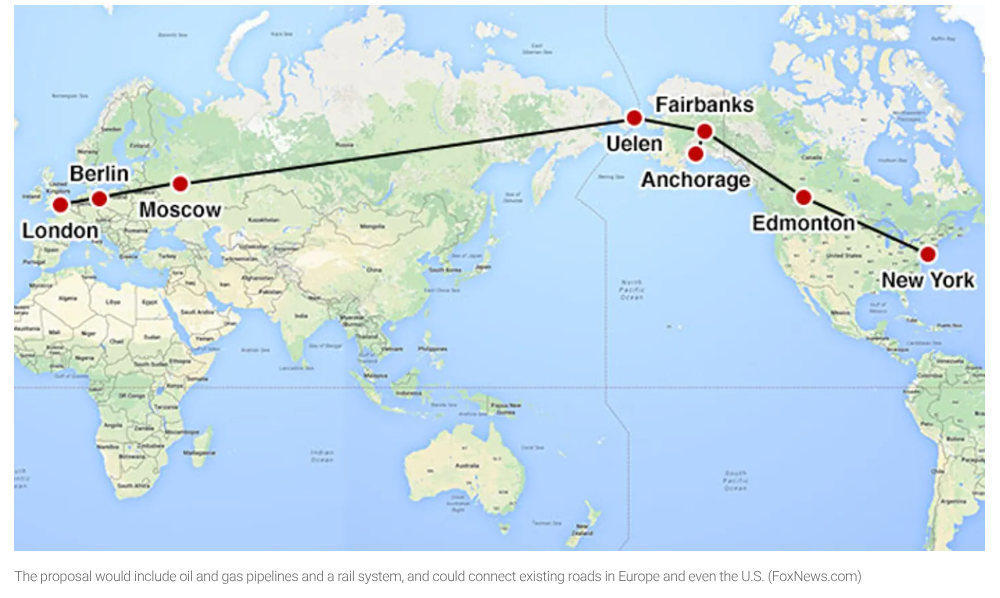 Trump’s Peace Train connects NYC to Moscow