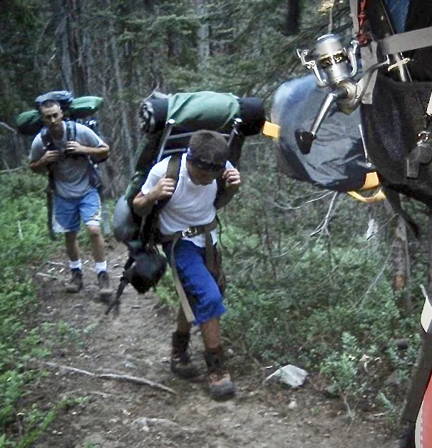 My husband took Matt and his friends on an annual backpacking trip into the North Cascades. I can see now how much he learned from these experiences.