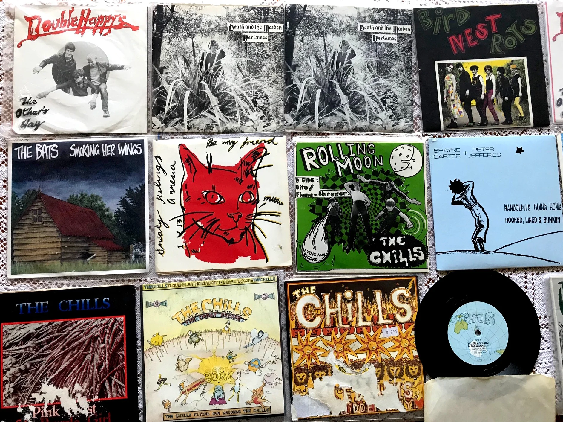 7 inch singles.