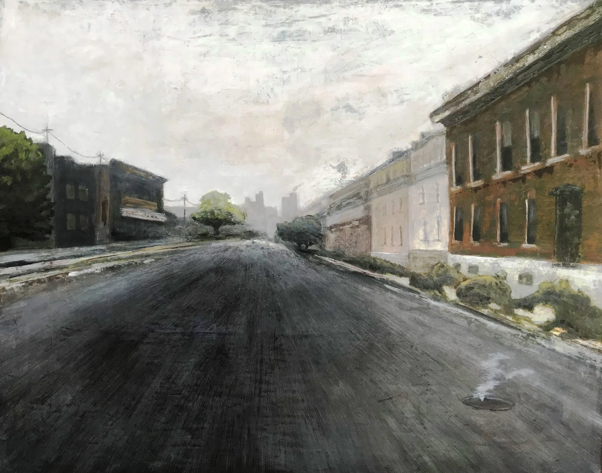The cityscape "Renewal" was purchased for the set of Netflix's popular series "13 Reasons Why." The art will be featured in the show's fourth and final season, airing in mid-2020. The first season of the series was the second-most viewed on Netflix in the first 30 days after its premier.