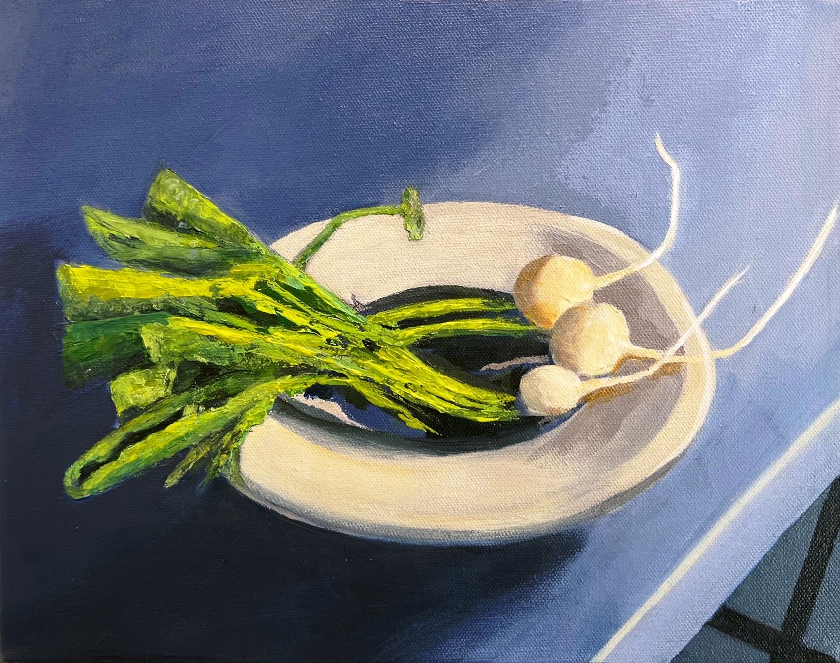 White Radishes | 11x14 | SOLD