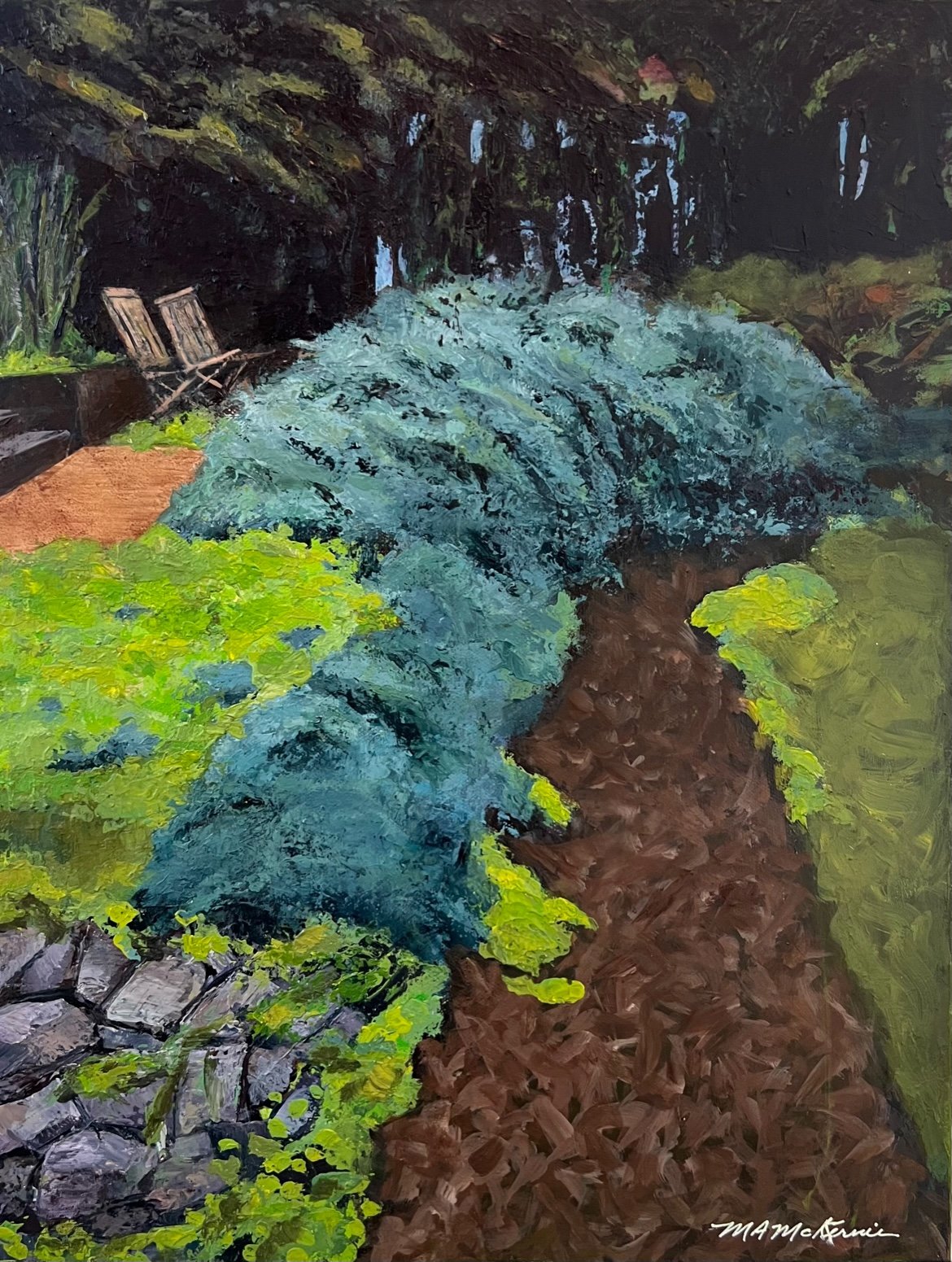In My Backyard | 18x14 | SOLD