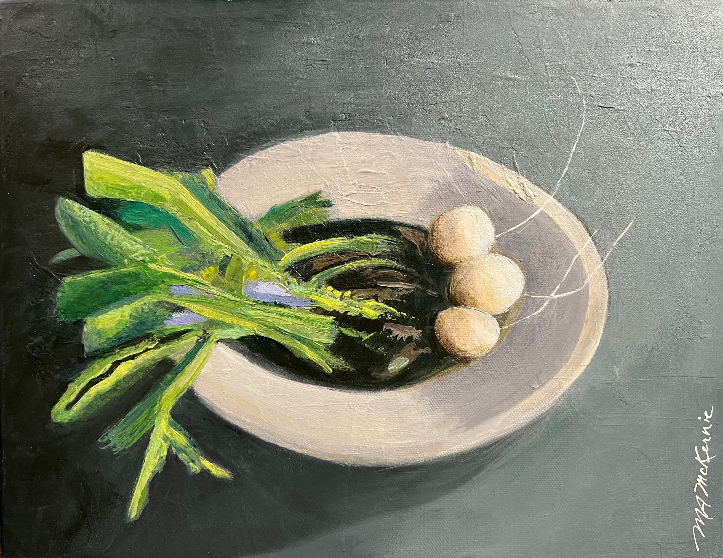 Radish Greens | 11x14 | $450