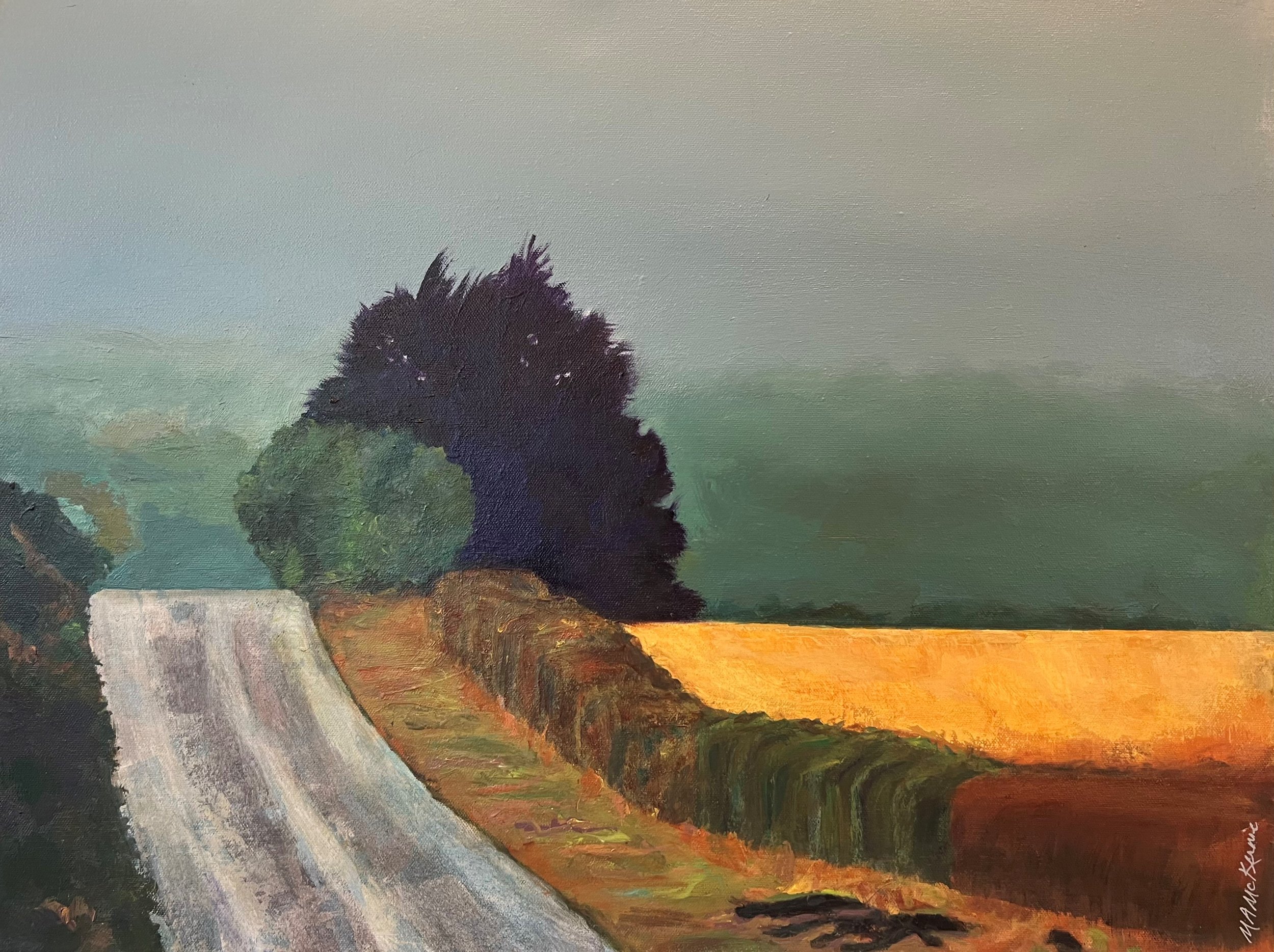 A Country Road | 18x24 | SOLD