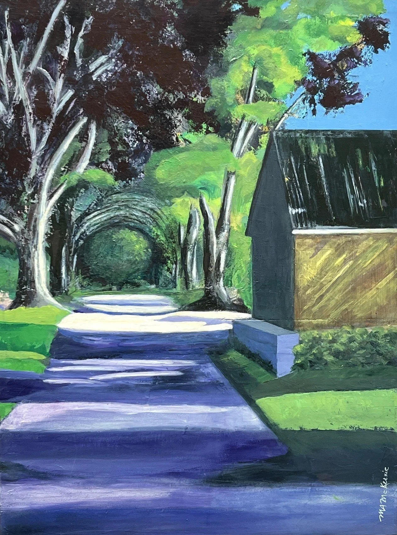 Purple Path | 24x18 | $1,100