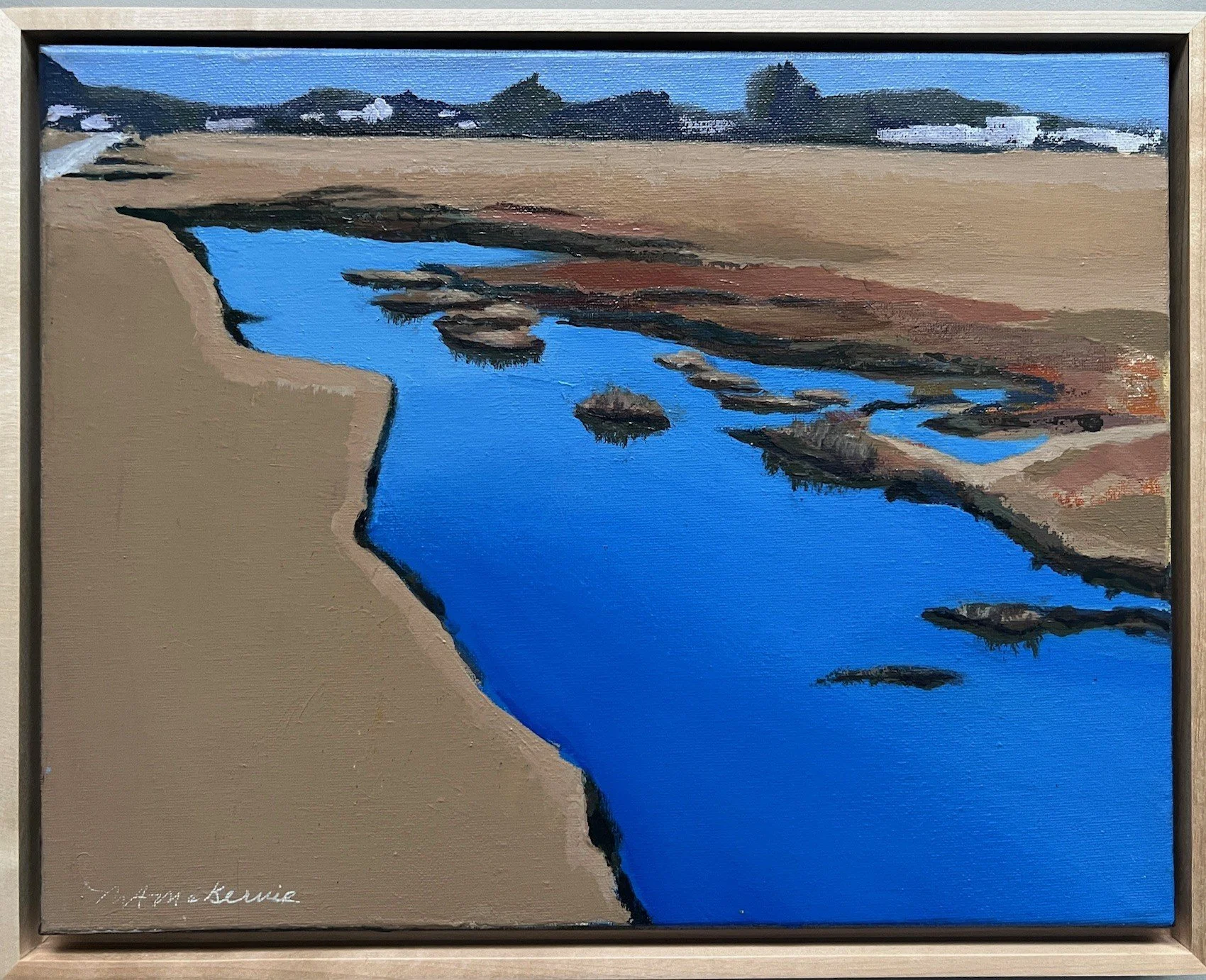 Along the Marsh | 12H 15W | $500 ($50 discount without frame)