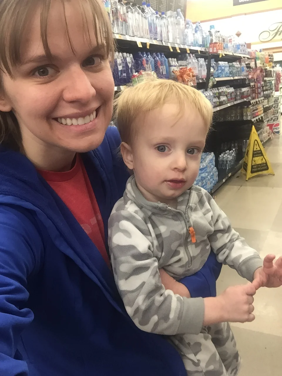 My other little assistant... instead of being paid in cash, he was paid in cookies and kisses.