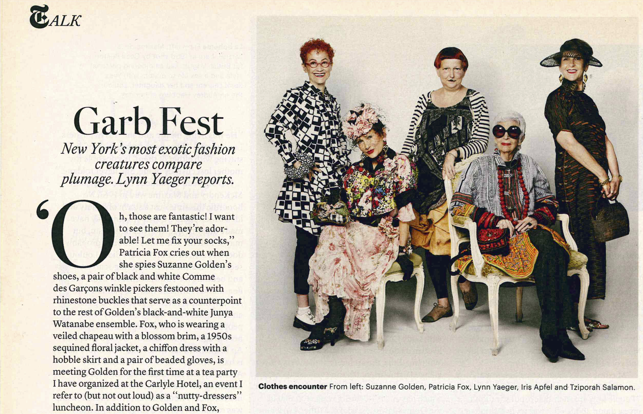 "Garb Fest" - The New York Times T Magazine