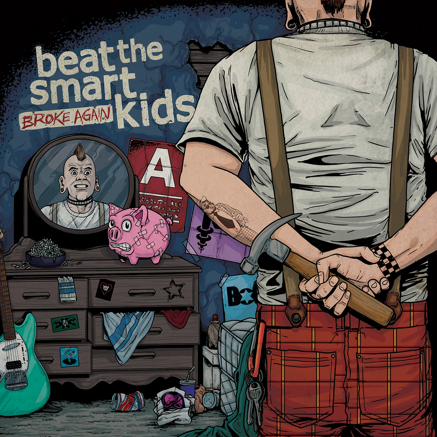 Beat The Smart Kids - Broke Again LP