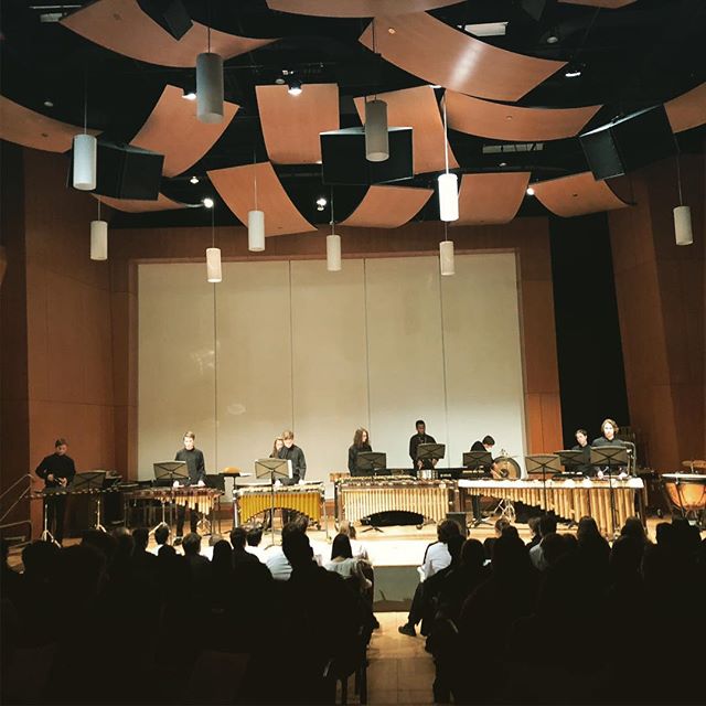Congrats to the ERHS Percussion Ensemble on a great performance at the MacPhail Percussion Showcase.