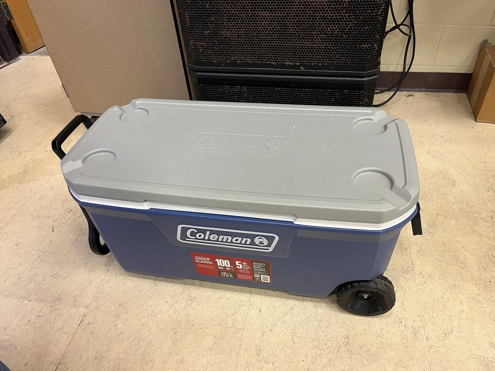 FOUND: There is a cooler that was in the band room that we are not sure who it belongs to. If this is yours, please reach out to the band boosters email at eastridgebandboosters@gmail.com so we can return it to you!