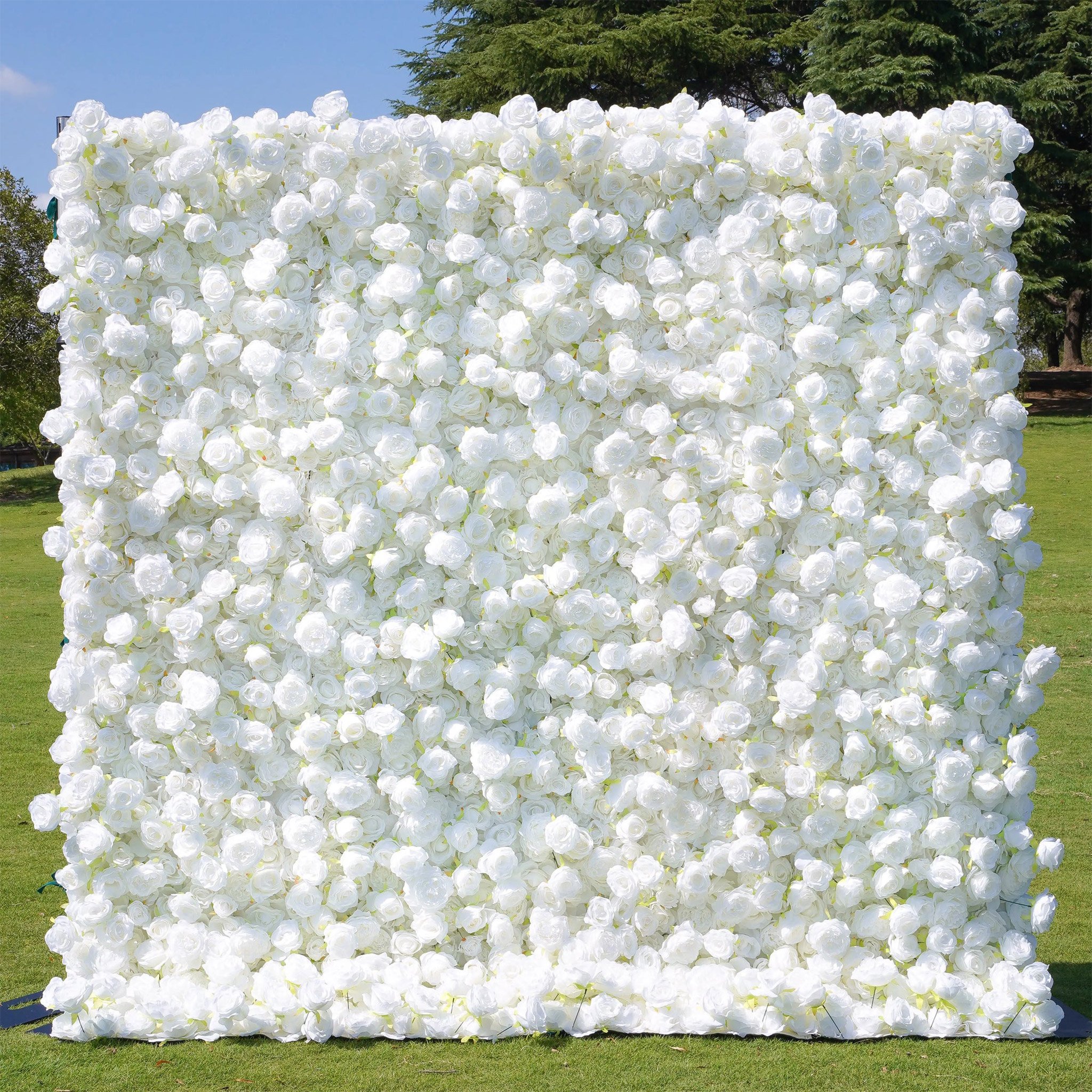 Ivory Flower Wall