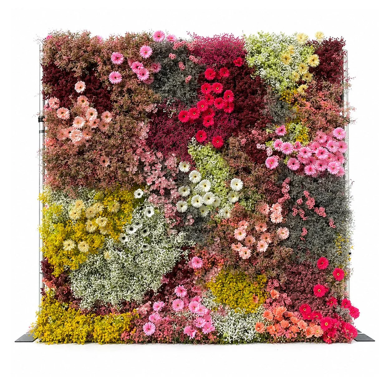 Wildflower Flower Wall Rental - Droll Photobooth Co.