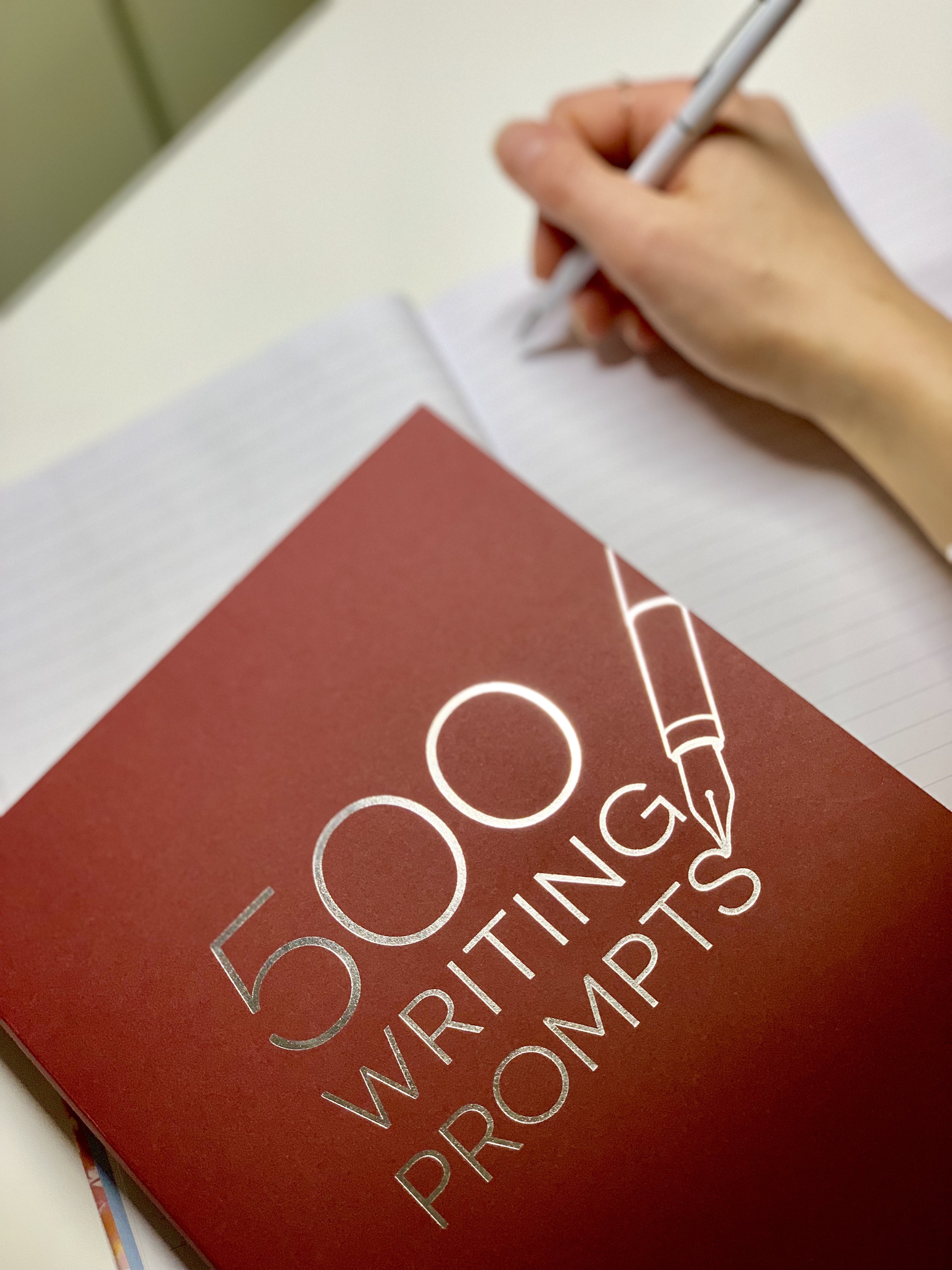 500 writing prompts notebook (From Chapters/ Indigo)