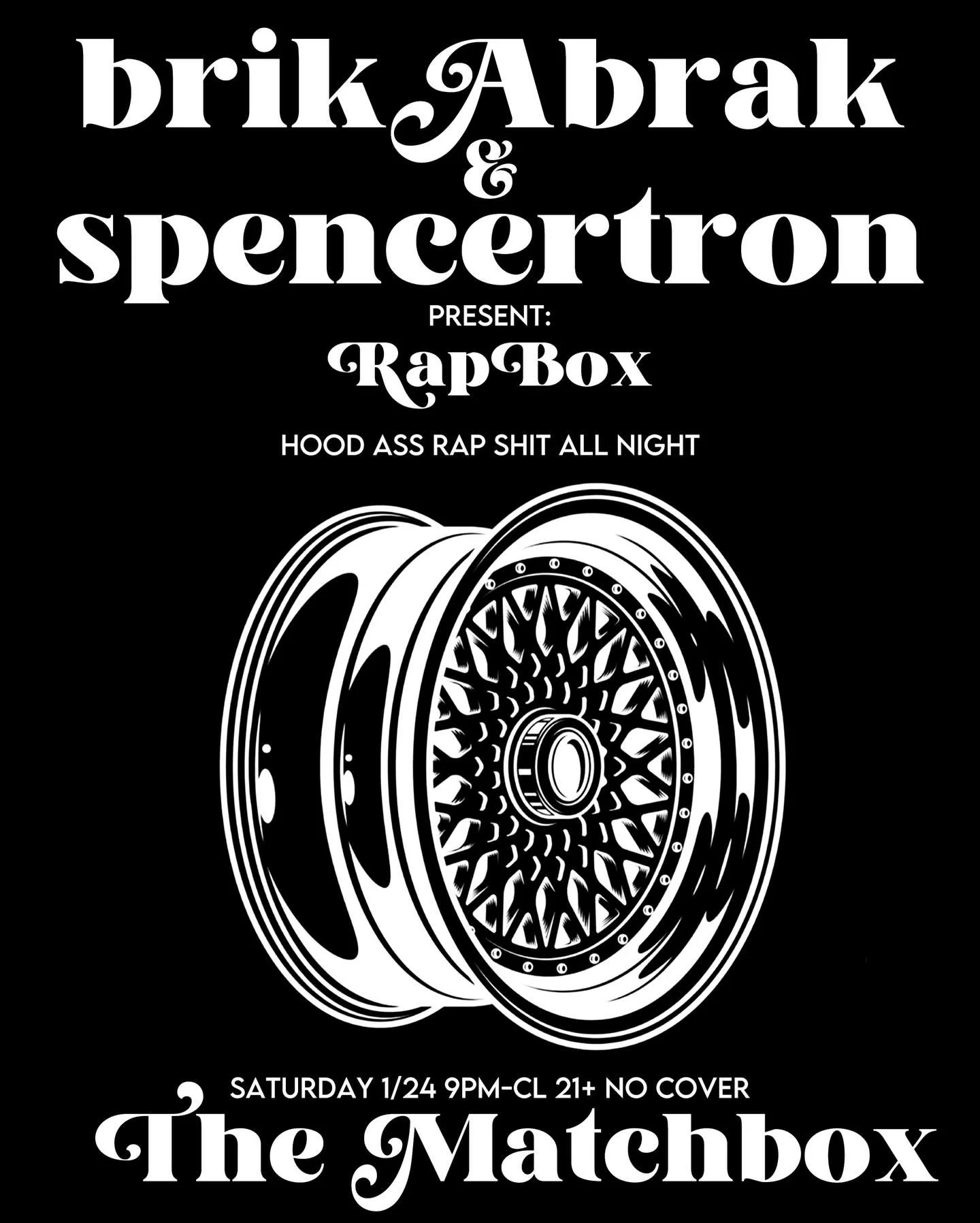 🛞 SATURDAY NIGHT 🛞 @itsbrikneybitch &amp; @spencertron2020 from @meanteamcrew are coming in and rocking all rap shit all night for your delights. Come throw ass and cash.