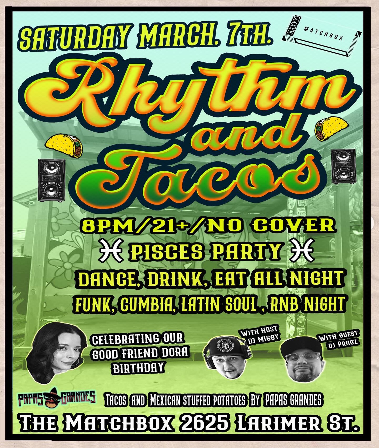 Time to have some fun tonight! Pull up and hear the wonderful tunes of @djmiggy303 &amp; @pragz._ ! We&rsquo;re also celebrating @dora_tha_3xplor3r &lsquo;s bday! See yall tonight!