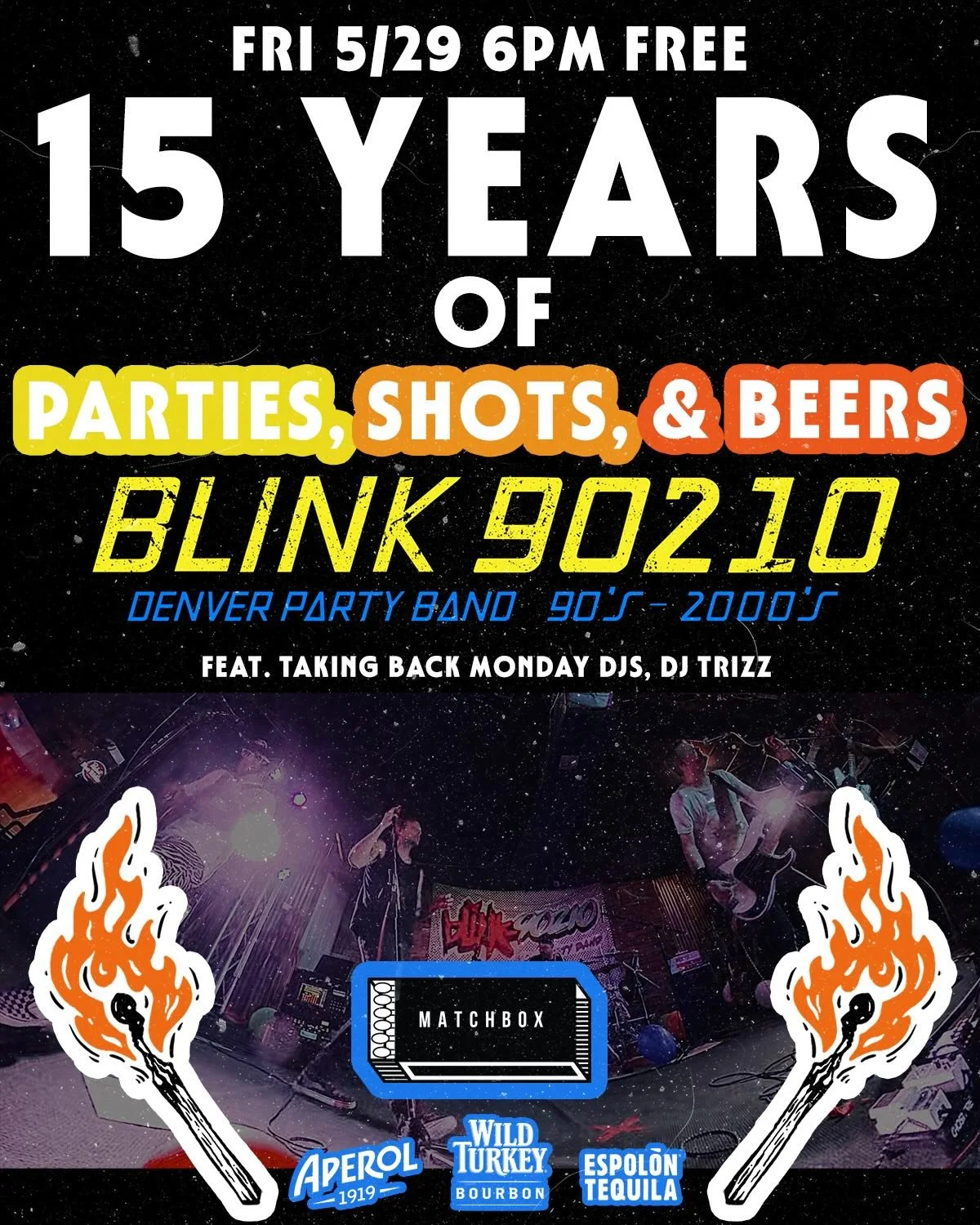 We can&rsquo;t believe we made it to 15 years! We&rsquo;re kicking off our big anniversary summer with a huge party and you&rsquo;re invited! We&rsquo;ll have @blink_90210 playing all your favorite hits and joining them will be the awesome @thedjtriz