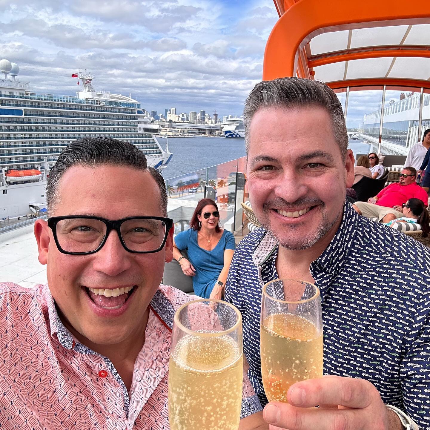 Cheers 🥂 Ready to set sail on work/play extravaganza!