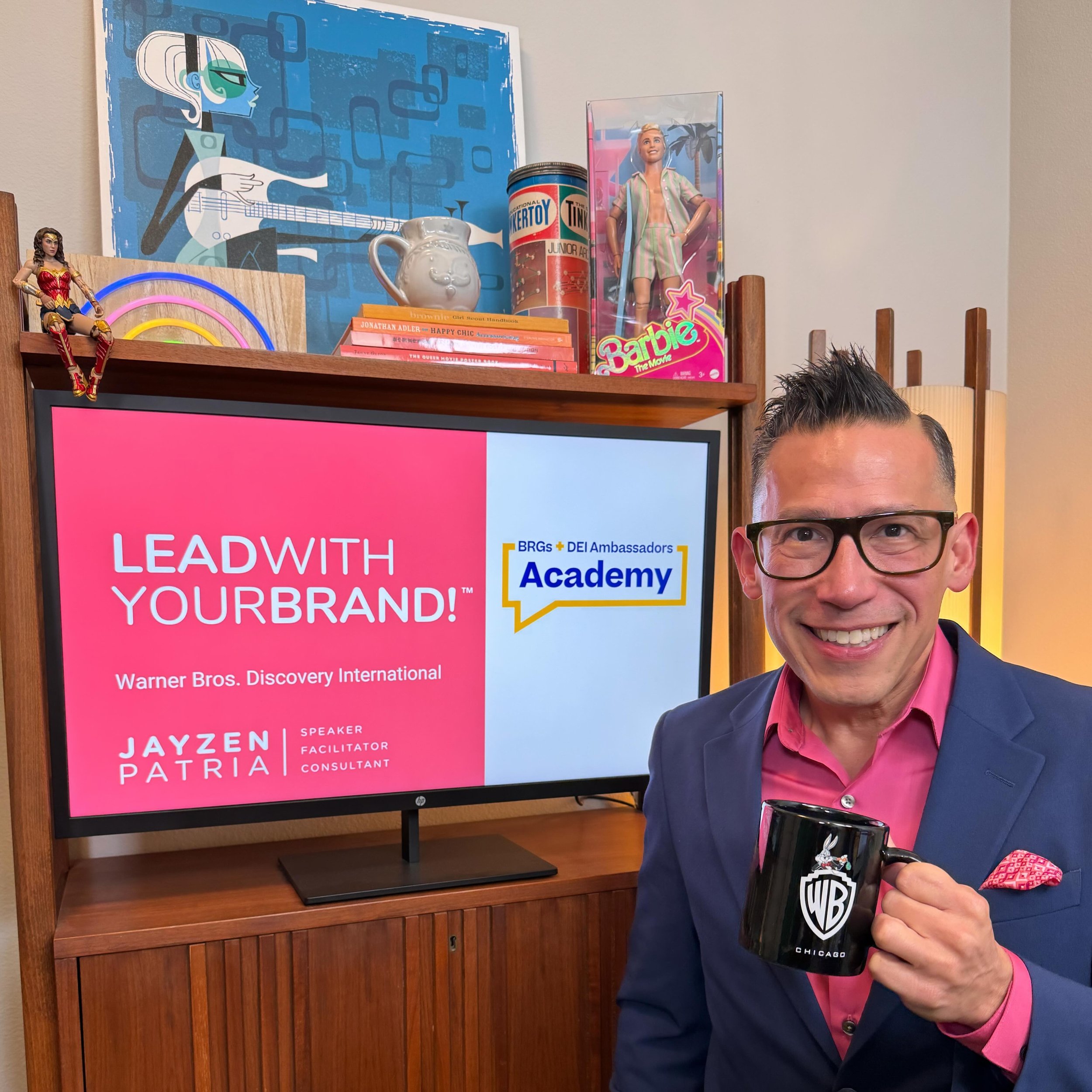 Last week, I had the honor of talking #LeadWithYourBrand at the Warner Bros. Discover BRG Academy! This program invests in the media company&rsquo;s global Business Resource Group leaders and DEI Ambassadors, equipping them with skills to advance the