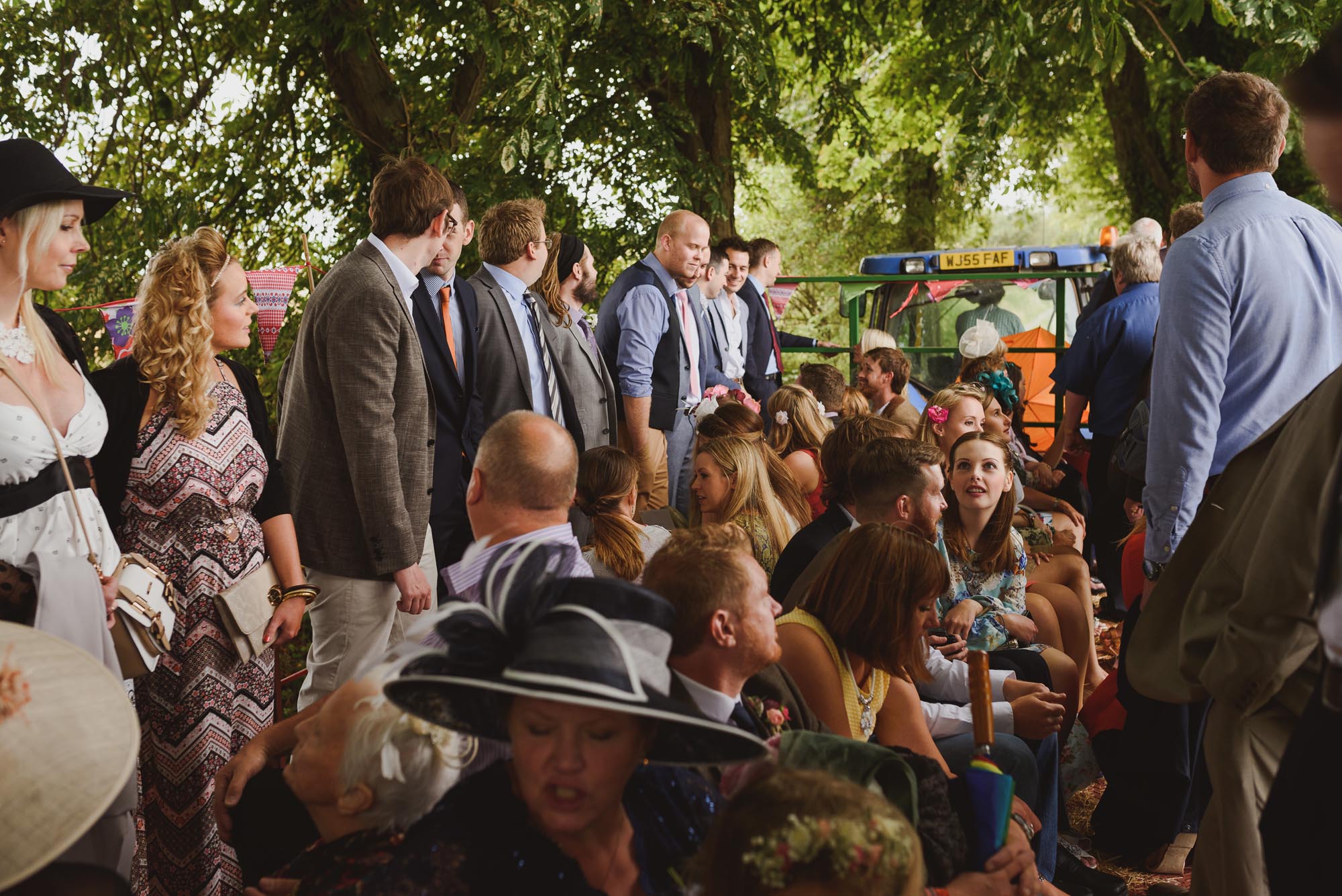 People at Huntstile Farm