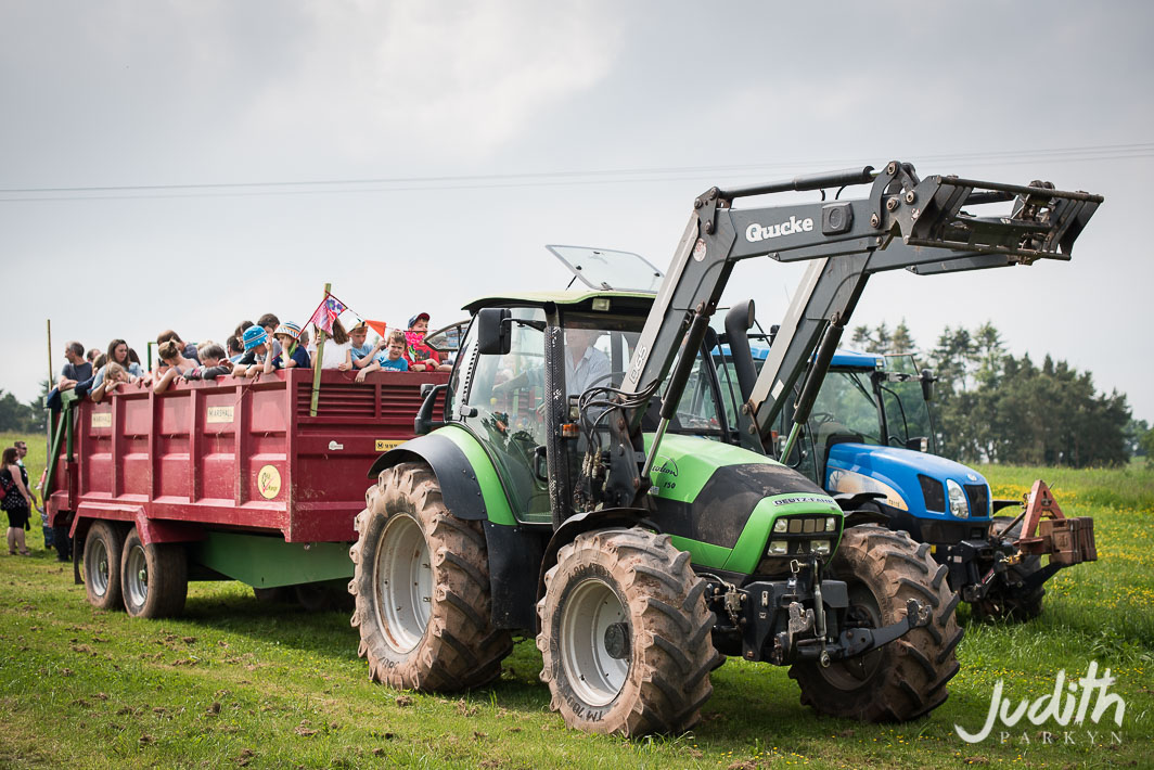 Huntstile Farm Open Day Tractor Ride