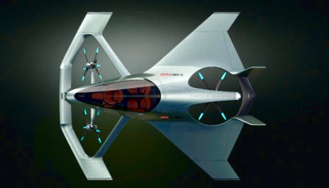 Three propellers driven by electric hybrid motors will enable the aircraft to take off vertically, and land the same. Thus no runway is required.
