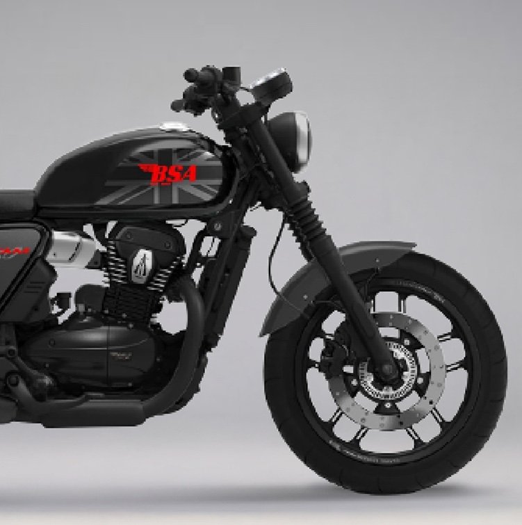 Go Back to the Future on the BSA Bantam 350.