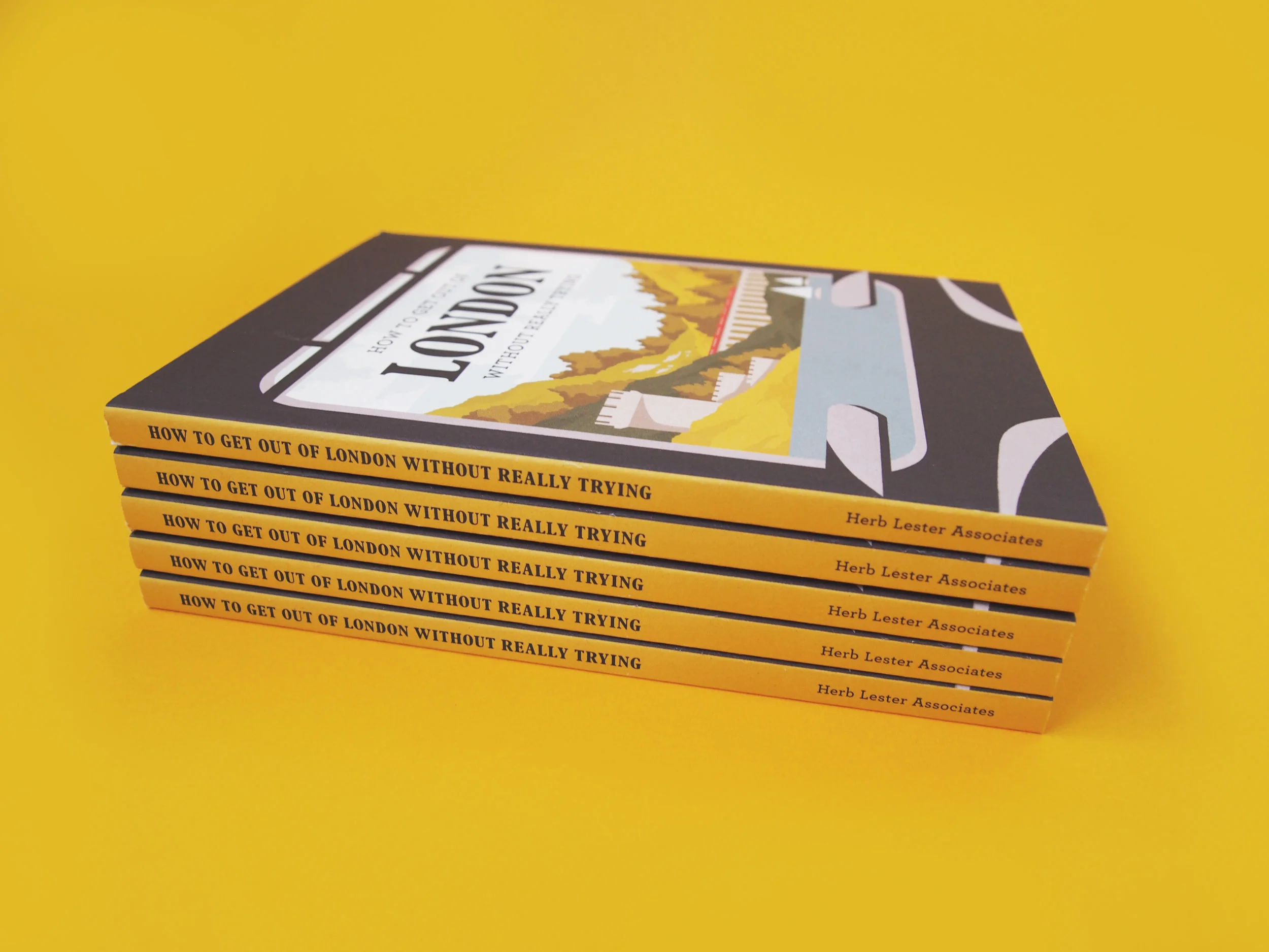 How to Get Out of London Without Really Trying | Guidebook London | Alternative Guide | Herb Lester | Day Trips | The Margate Bookshop