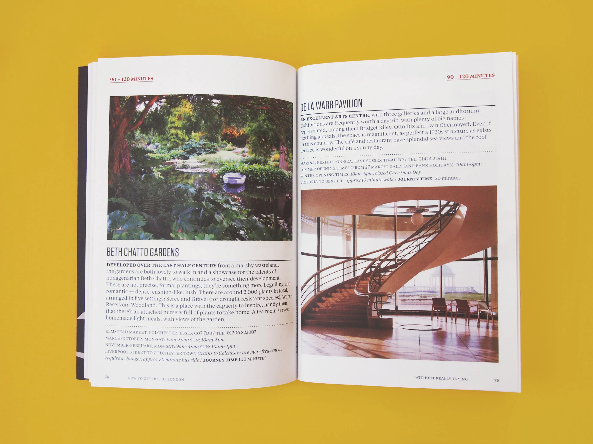 How to Get Out of London Without Really Trying | Guidebook London | Alternative Guide | Herb Lester | Day Trips | The Margate Bookshop