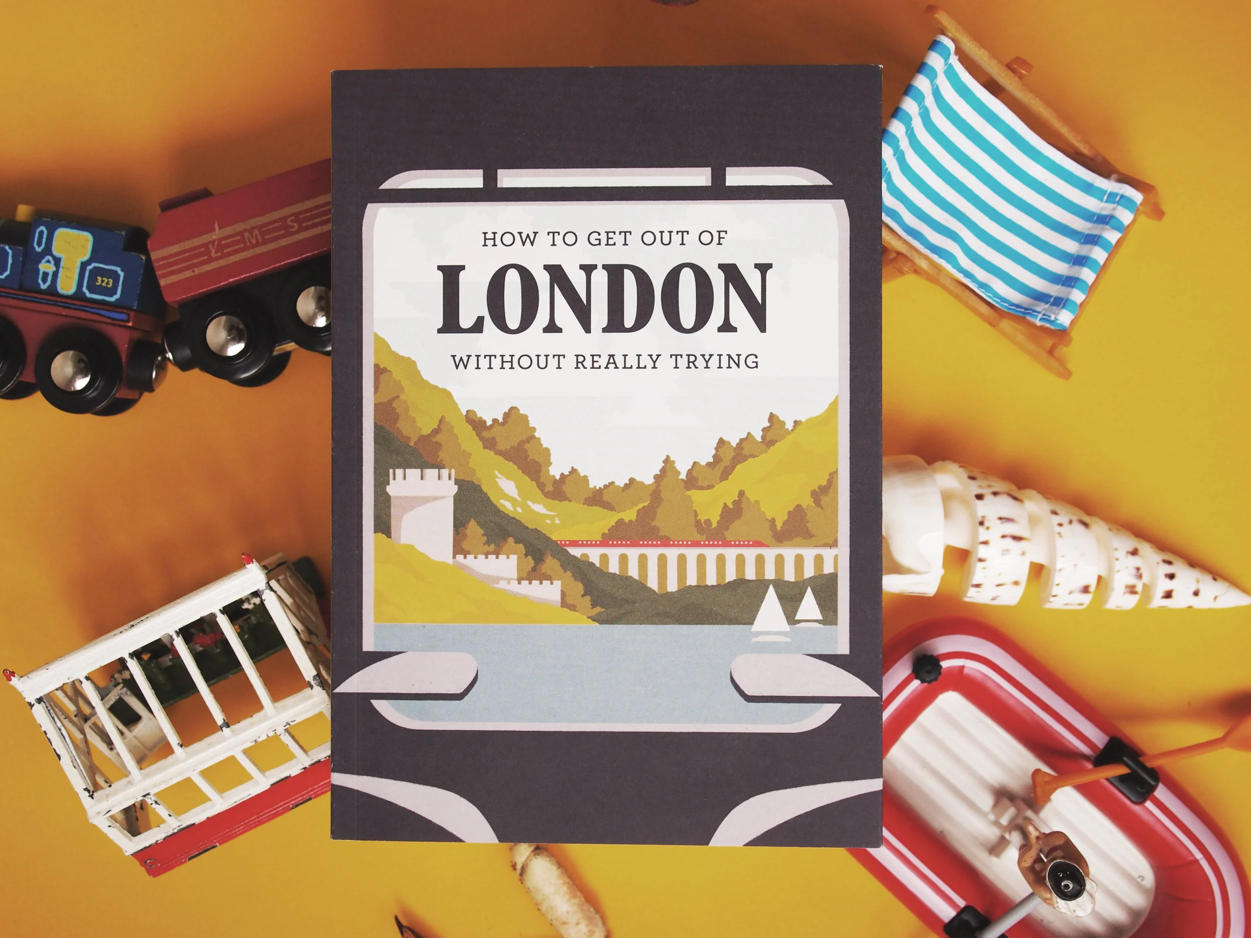 How to Get Out of London Without Really Trying | Guidebook London | Alternative Guide | Herb Lester | Day Trips | The Margate Bookshop