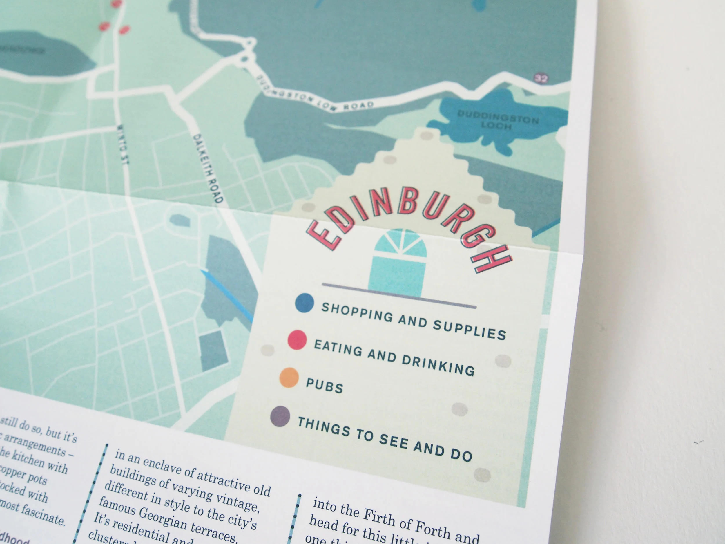 An Edinburgh Companion | Edinburgh Map | Herb Lester | The Margate Bookshop