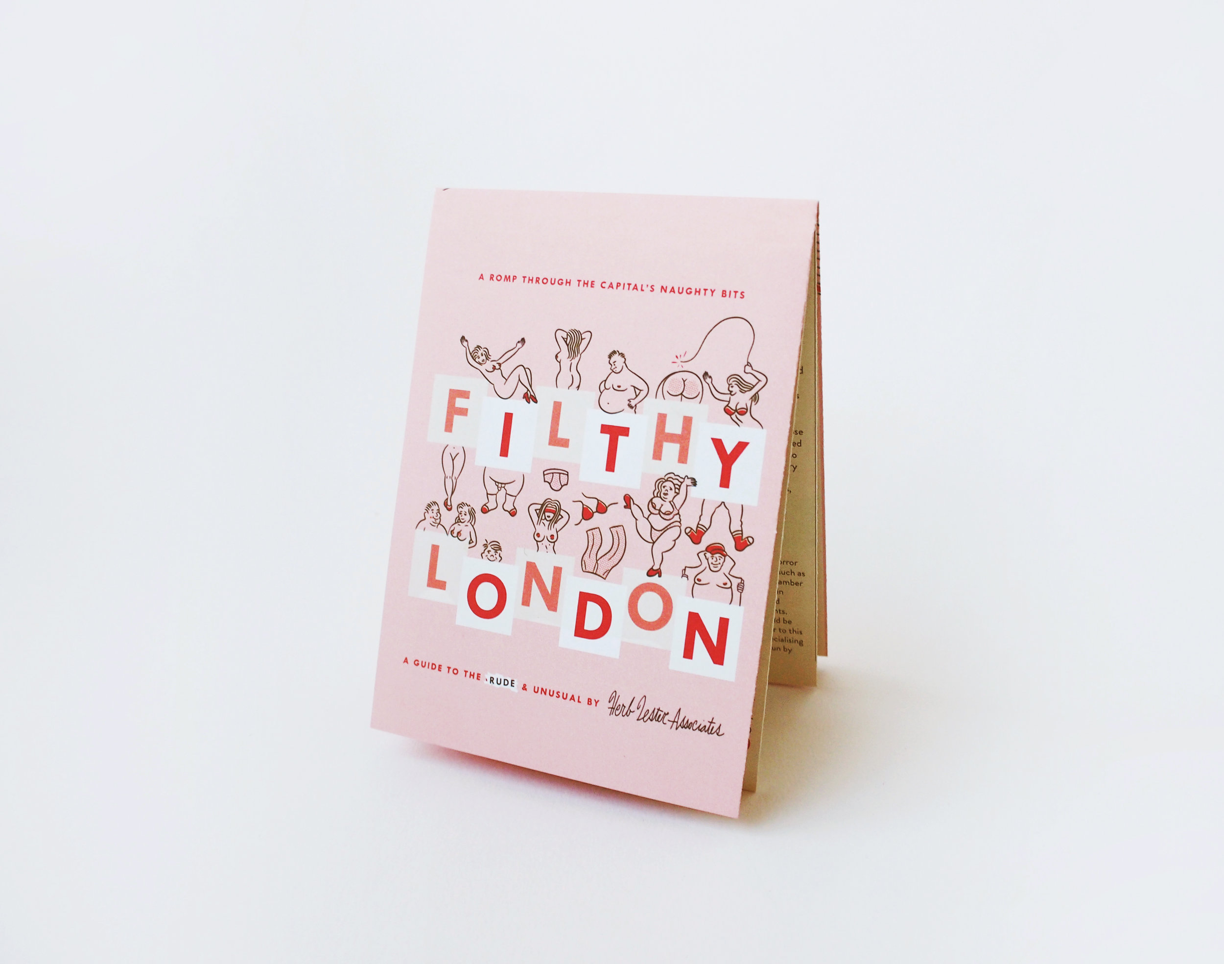 Filthy London | London Alternative History | Alternative Guide | Illustrated Map | Herb Lester | The Margate Bookshop