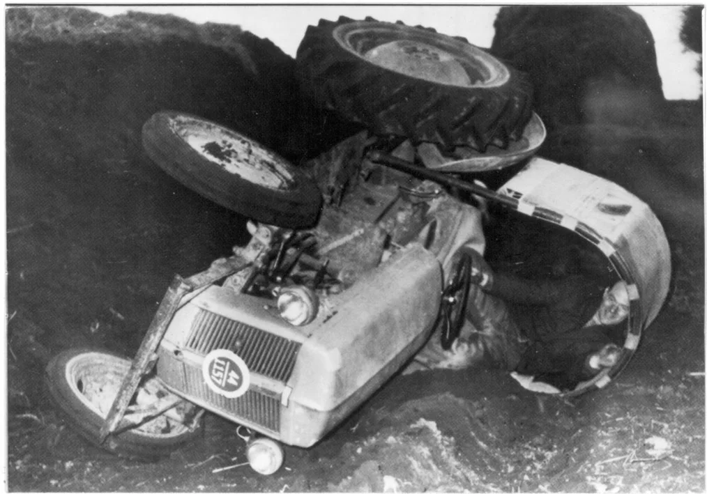 The Sekura founder himself demonstrated the value of safety for the tractor driver.