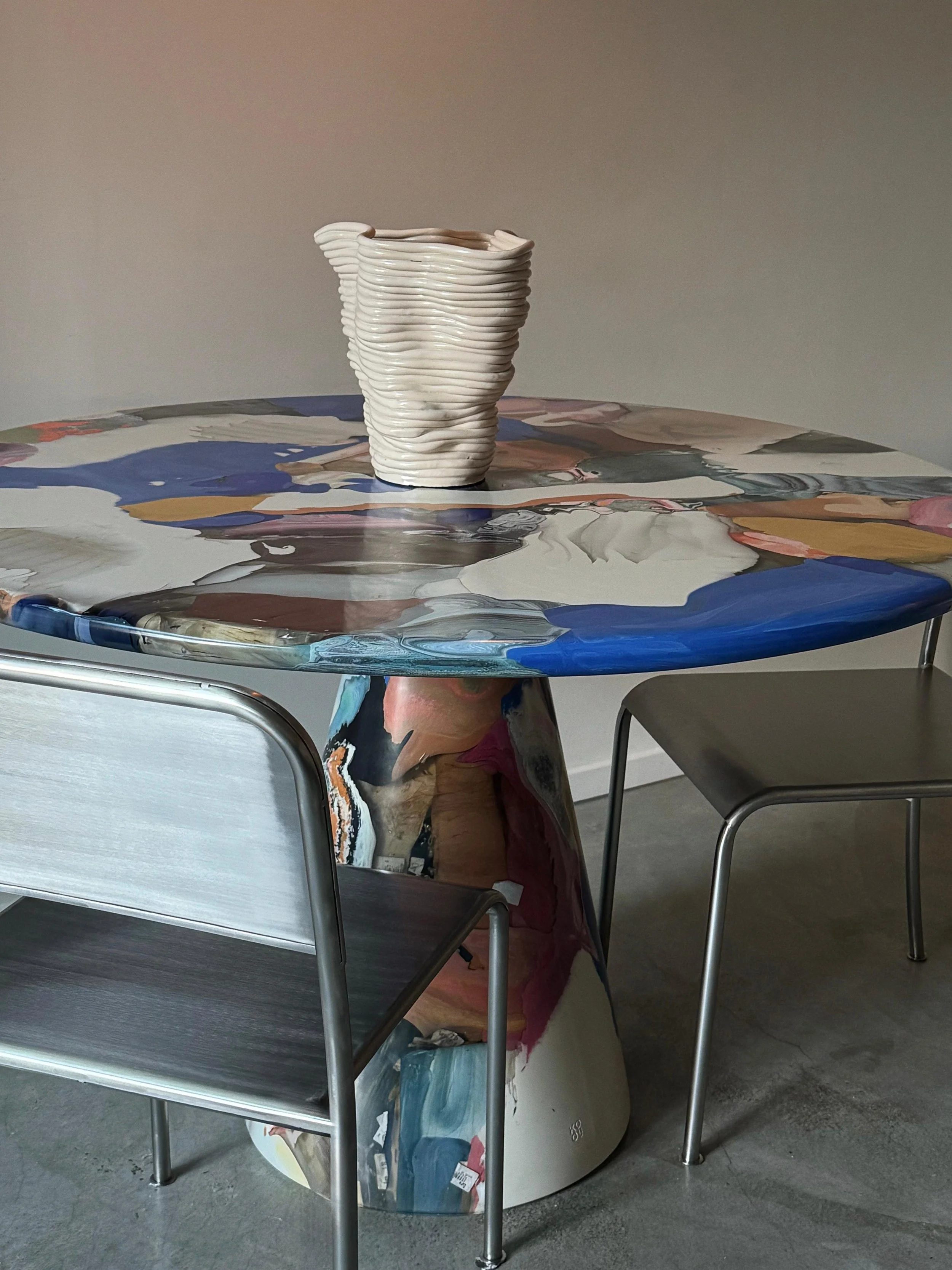 WOBBLY VASE CREME No21