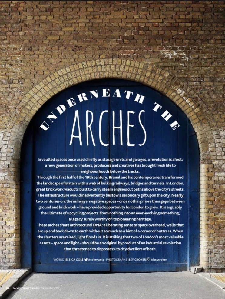 Underneath the Arches - Lonely Planet Guide