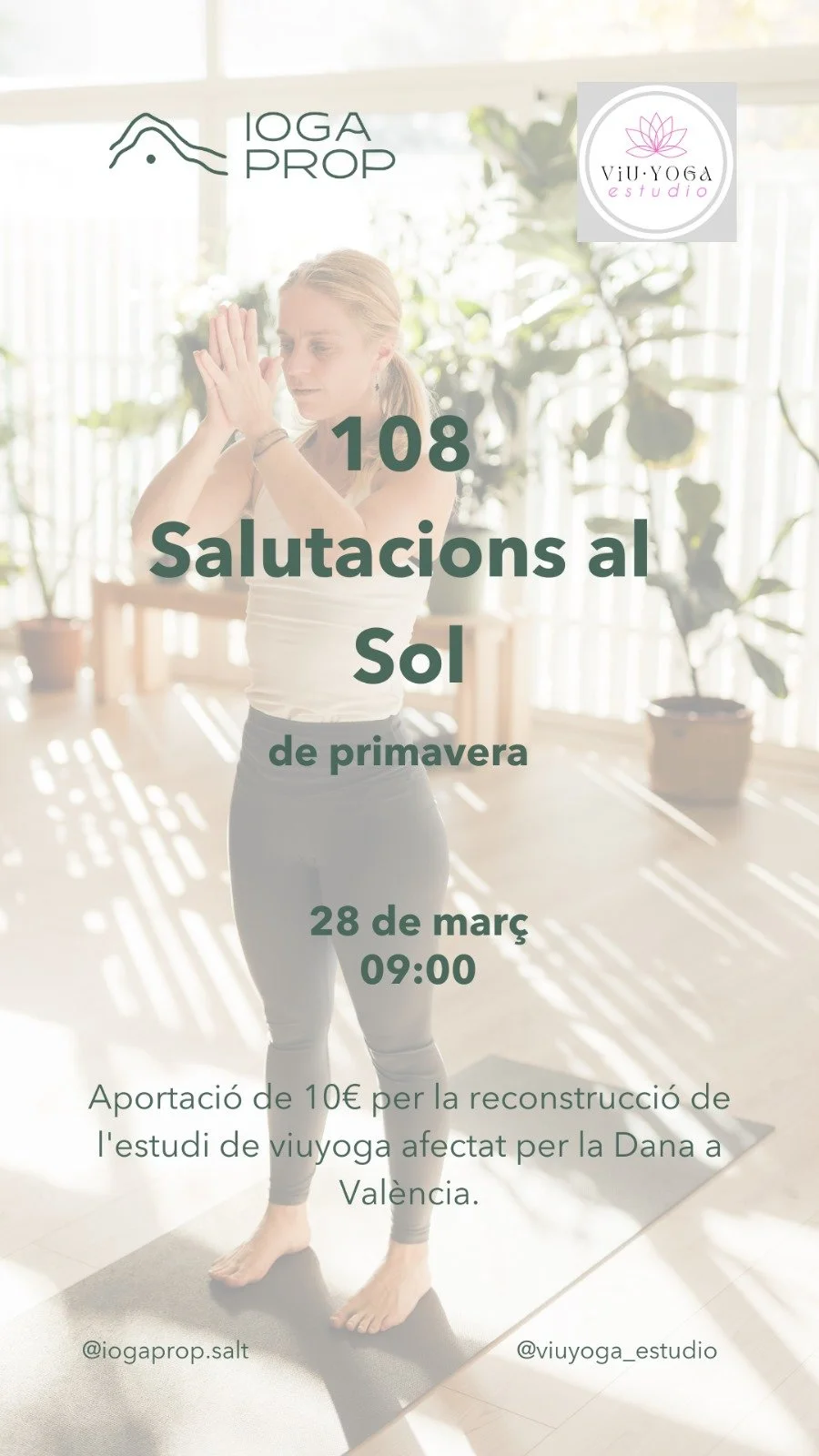 108 SALUTACIONS AL SOL DE PRIMAVERA amb la Gemma