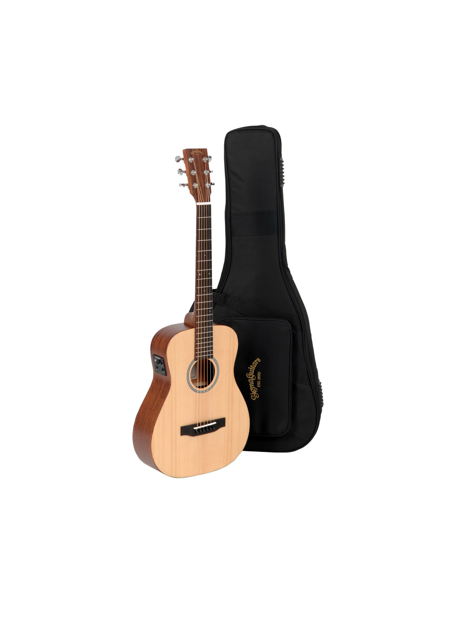 Sigma TM-12E+ Travel Electric/Acoustic Guitar