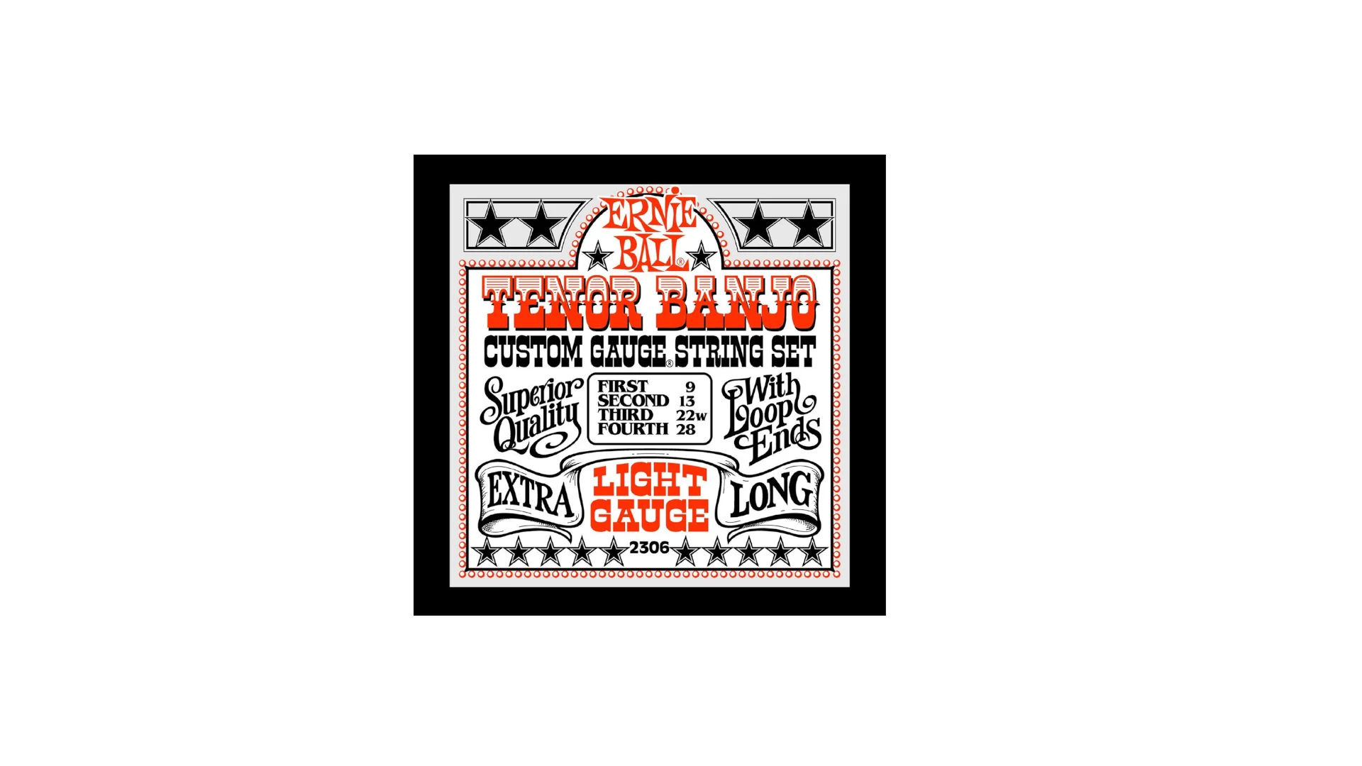 Ernie Ball 2306 Light Tenor Banjo Strings