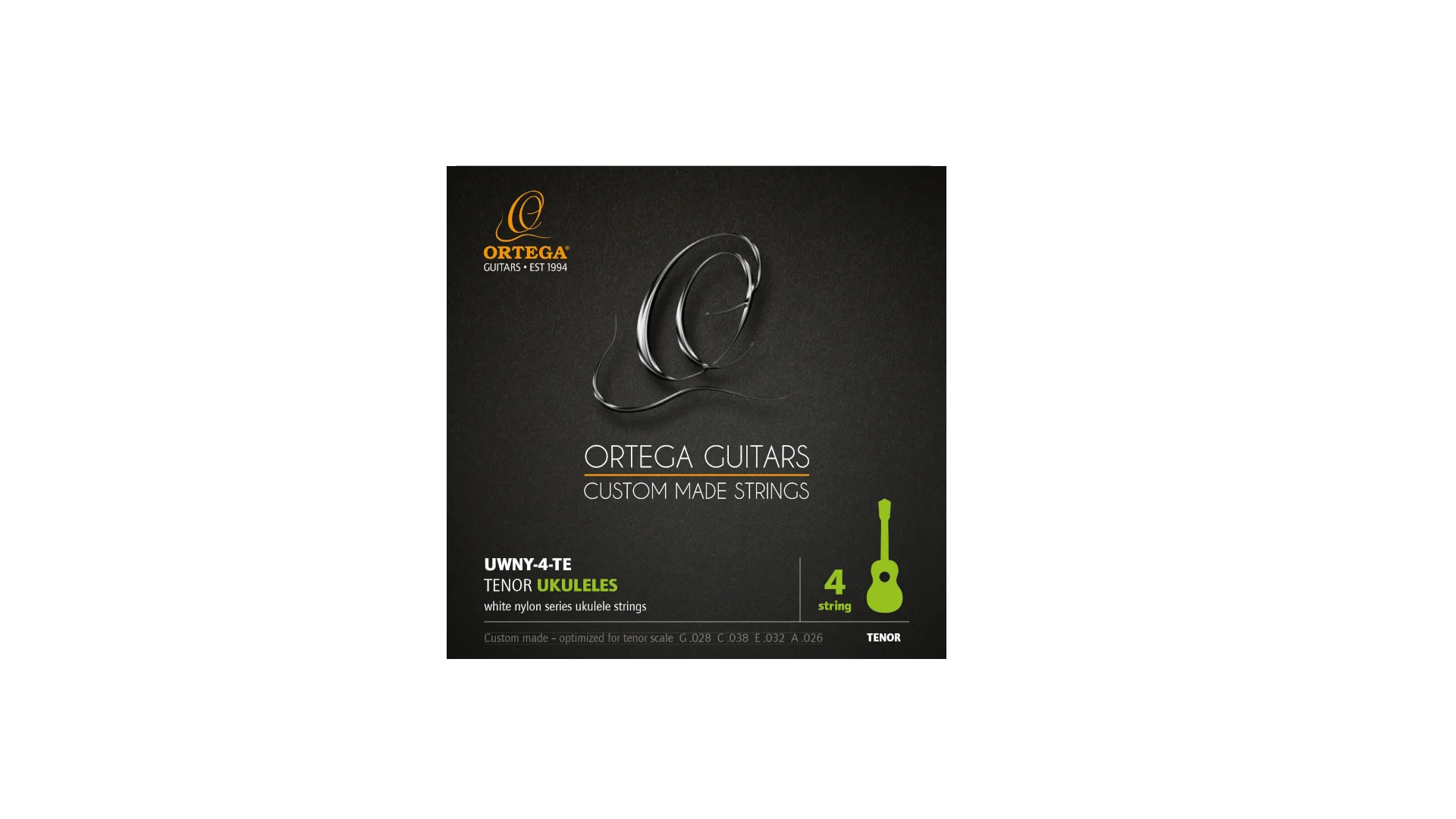 Ortega UWNY-4-TE Tenor Ukulele Strings