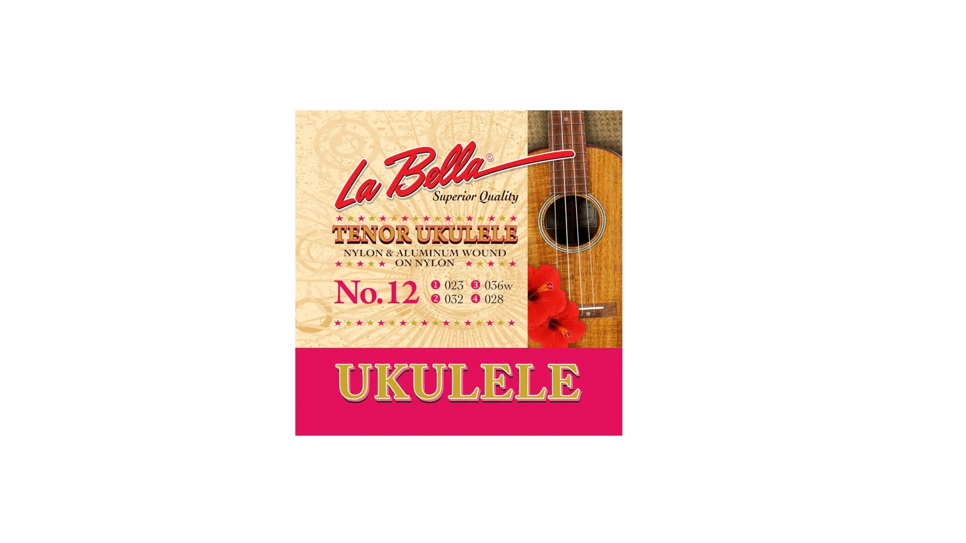 La Bella No.12 Tenor Ukulele Strings