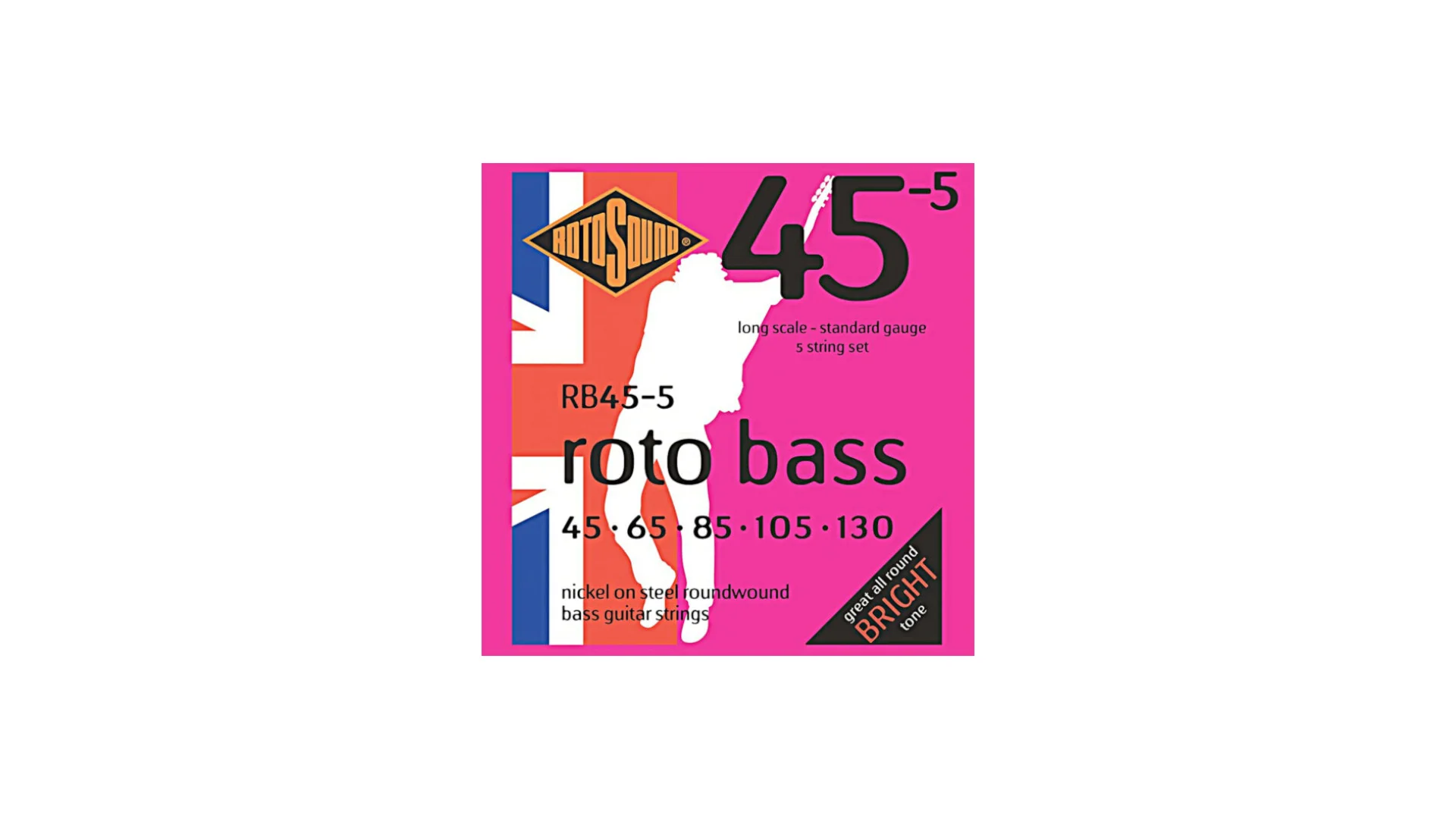 Rotosound RB55-5 Standard 5 String Bass Strings