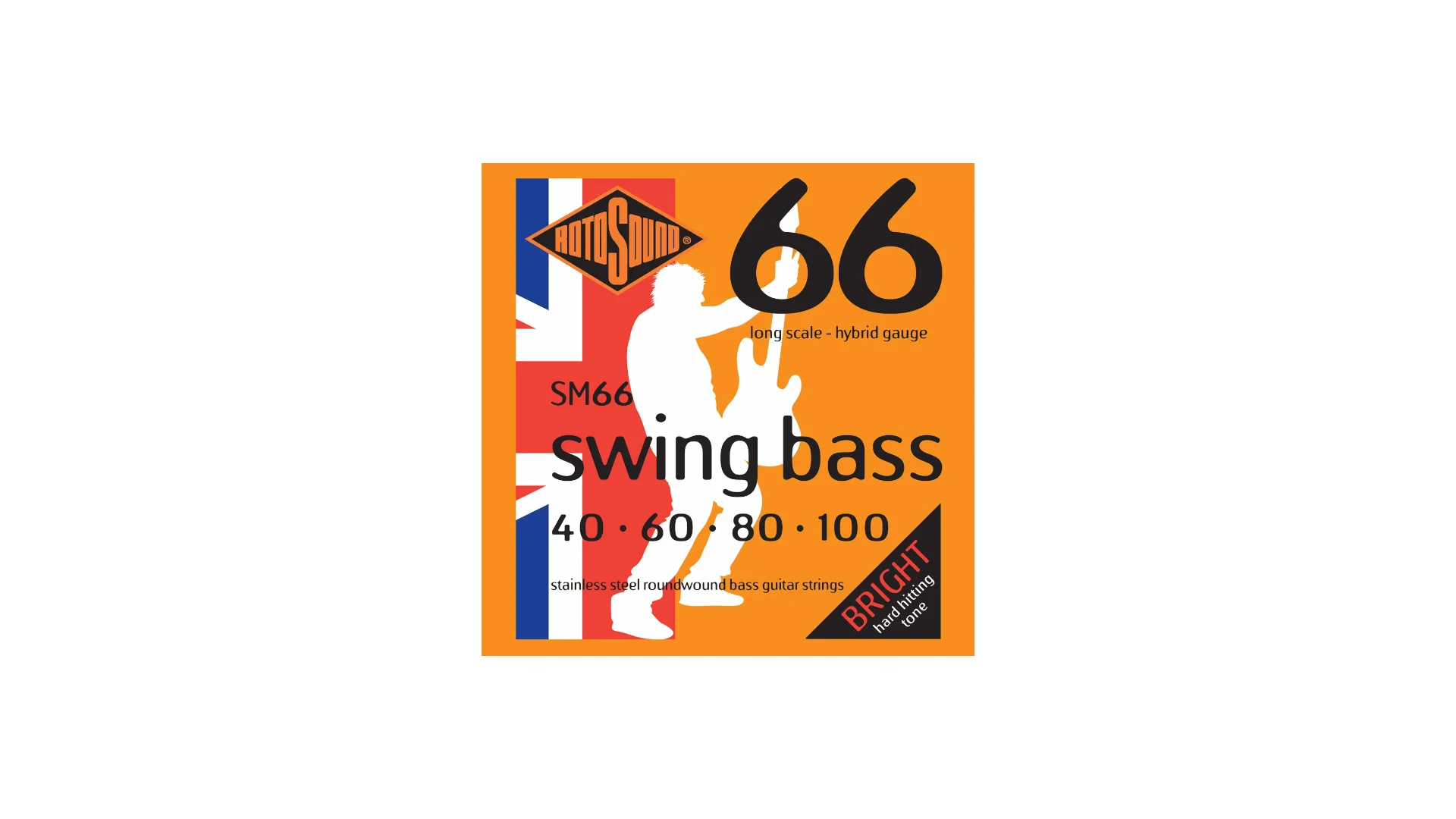 Rotosound SM66 Swing Bass Hybrid Bass Strings