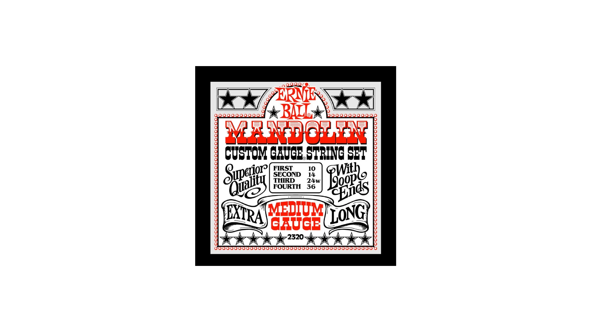 Ernie Ball 2320 Medium Mandolin Strings