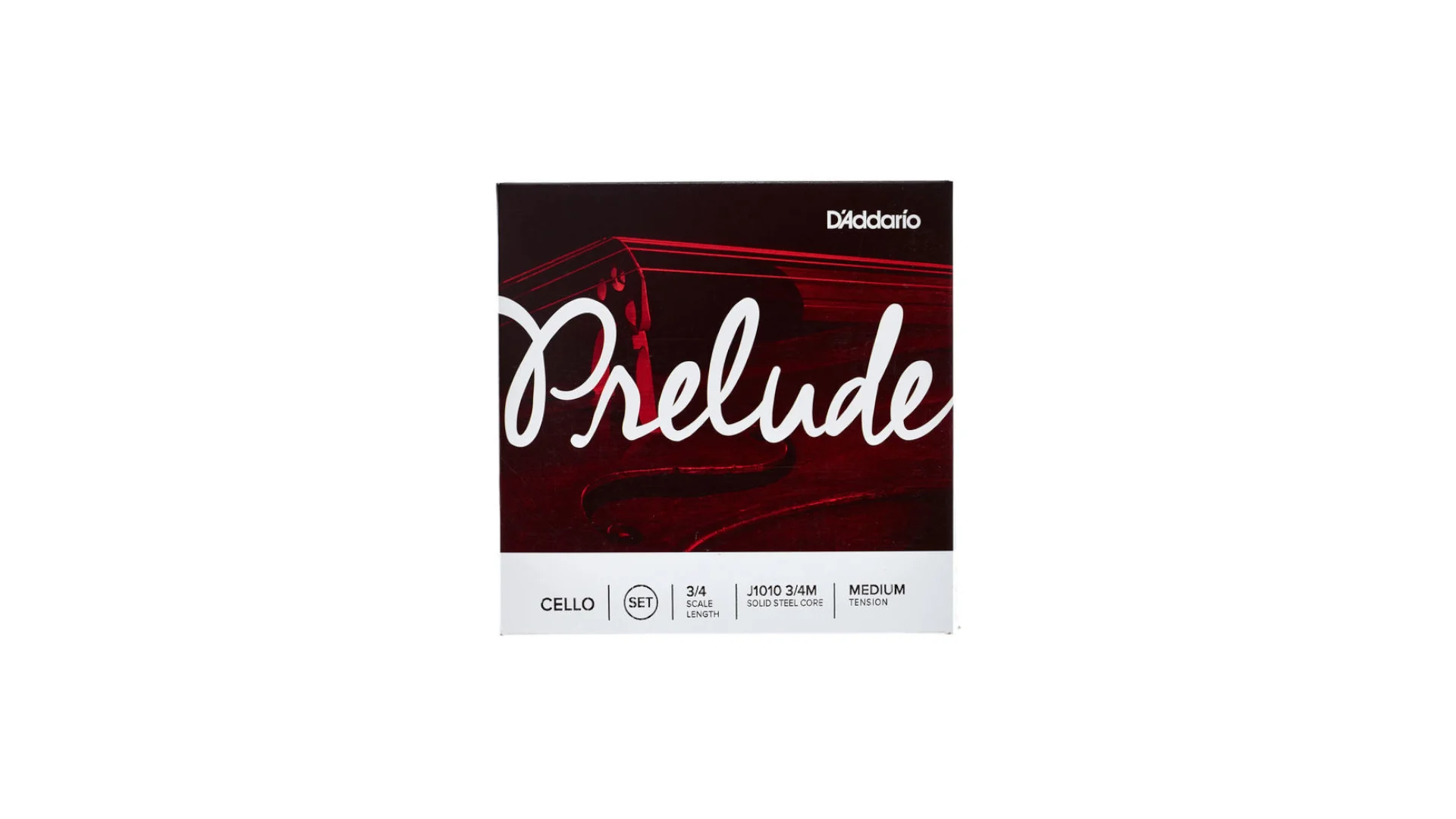 D'Addario Prelude J1010 Medium 3/4 Cello Strings
