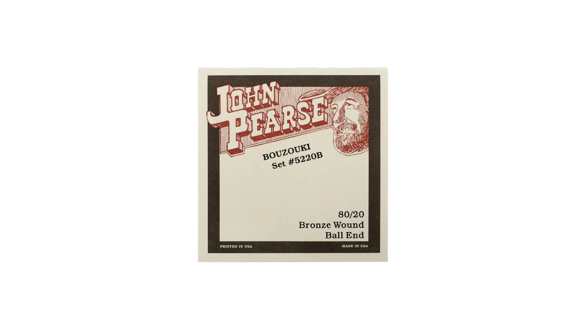 John Pearse #5220B Light Irish Bouzouki Strings