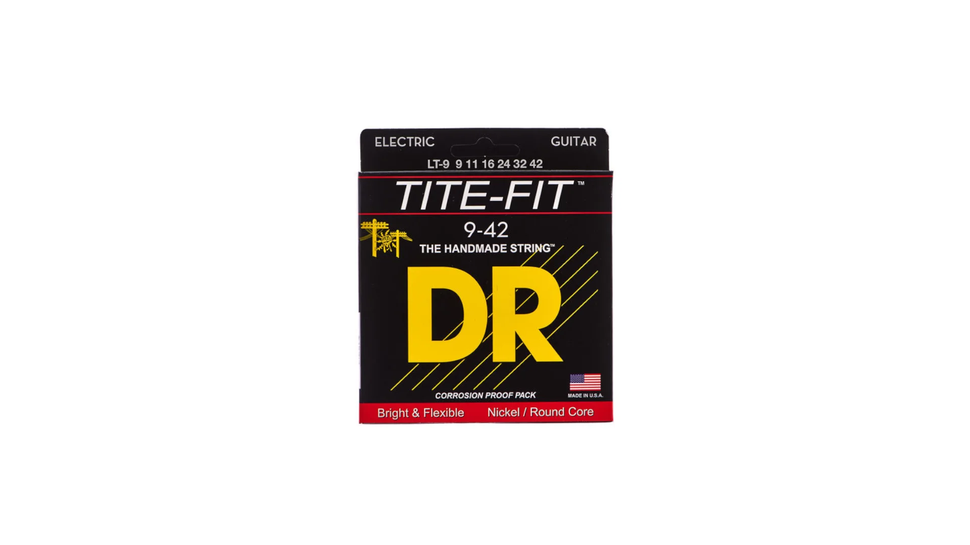 DR Tite Fit LT9 Extra Light Electric Guitar Strings